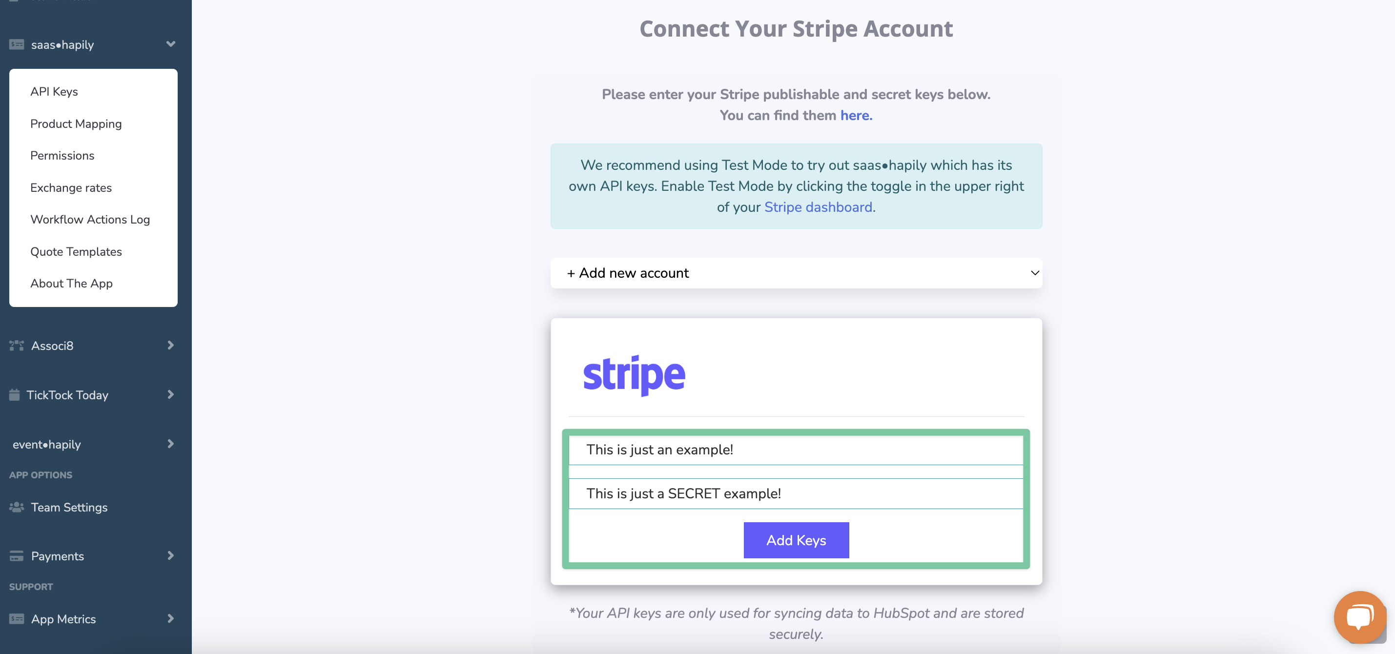 Syncing multiple Stripe accounts to HubSpot