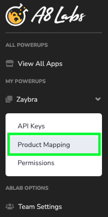 A8 Labs Product Mapping