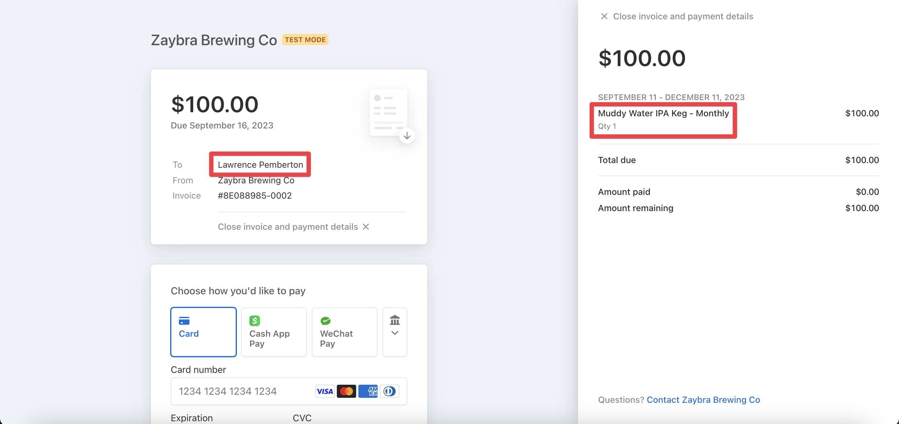 HubSpot how to create a subscription in Stripe