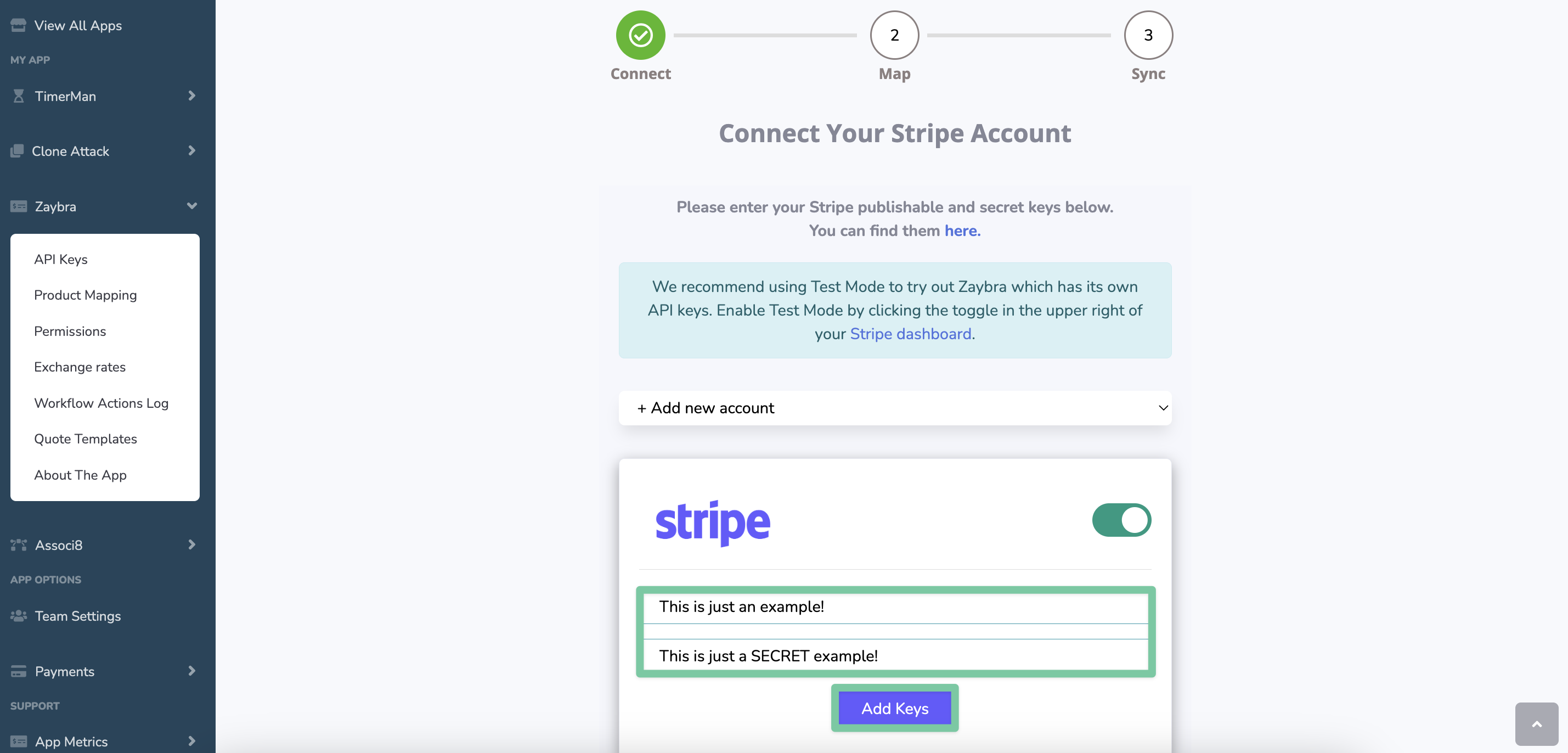 HubSpot how to sync multiple Stripe accounts